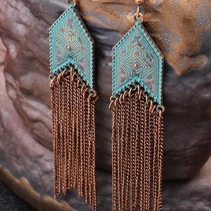 Bohemian Tassel Drop Earrings